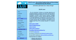 Desktop Screenshot of ekaw2010.inesc-id.pt