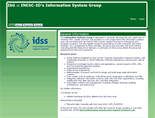 Tablet Screenshot of isg.inesc-id.pt