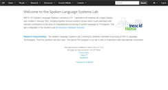 Desktop Screenshot of l2f.inesc-id.pt